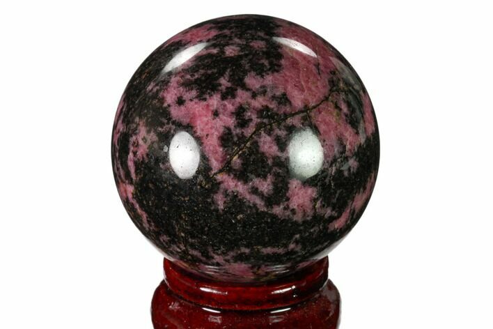 Rhodonite Sphere - Madagascar #157977